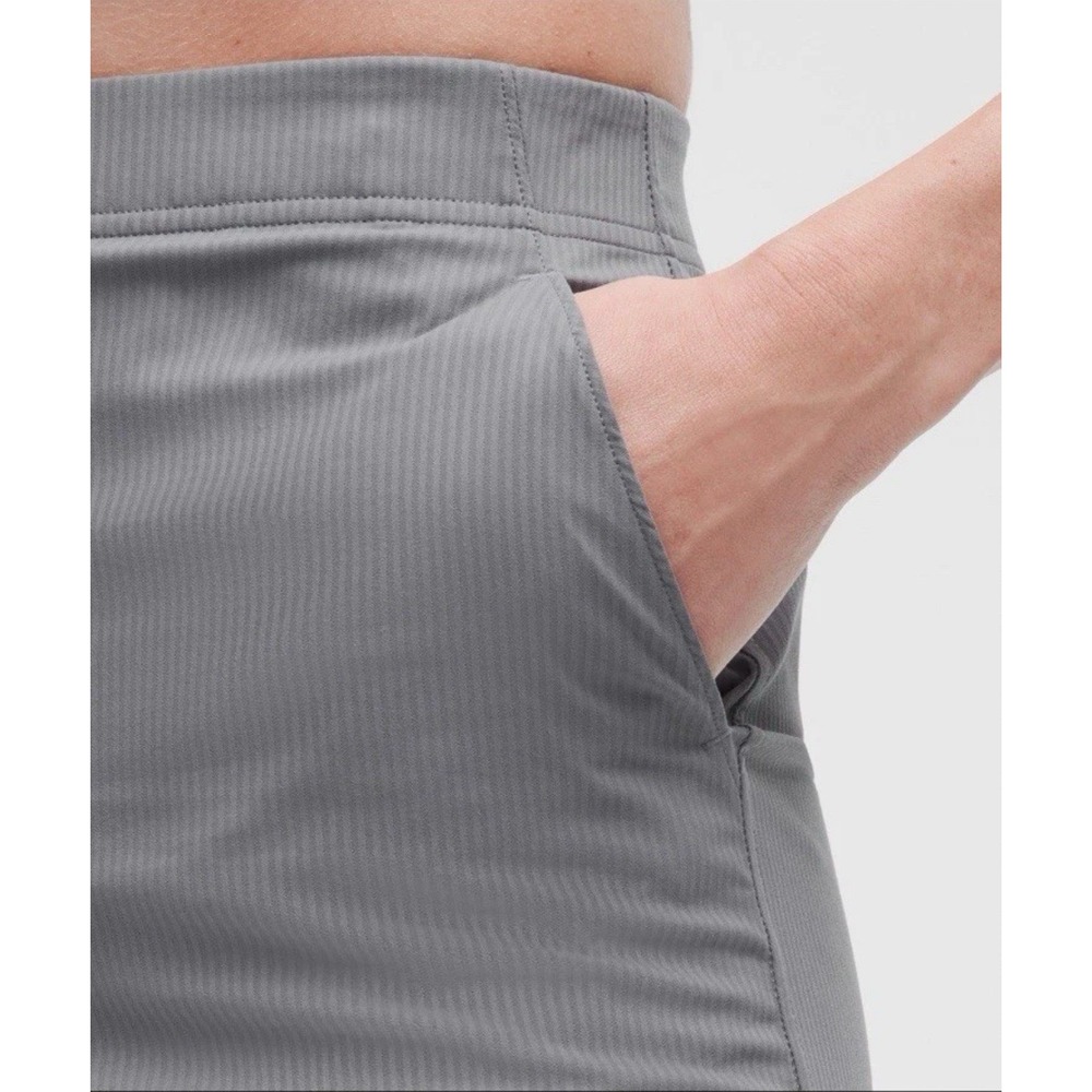 Lululemon Dance Studio Slim Fit High Rise Flared Pants XS Soggy Solar Grey NWT - Picture 5 of 15
